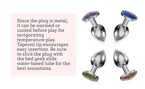 what are butt plugs|Amazon.co.uk: bed geek: butt plugs